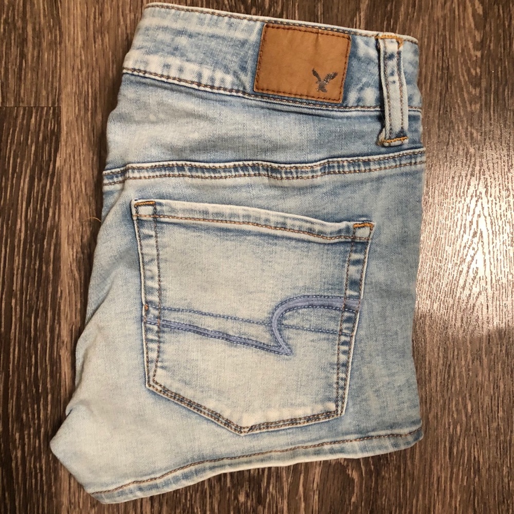High Waisted Jean Shorts